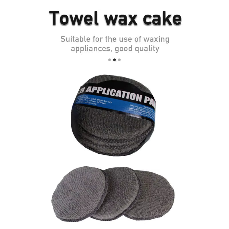 SEAMETAL 9Pcs Car Wash Cleaning Kits Microfiber Towels Blush Sponge Wash Glove Polish Care Applicator Pads Car Wash Accessories